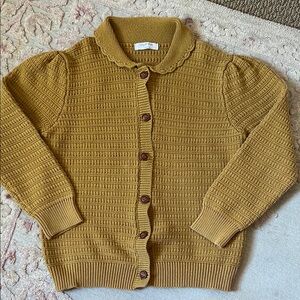 Mustard Yellow Knit Sweater